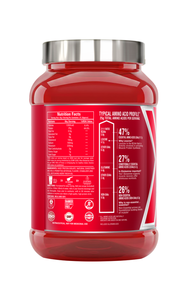 isolate.chocolate.1kg.1 Whey Protein Isolate*
